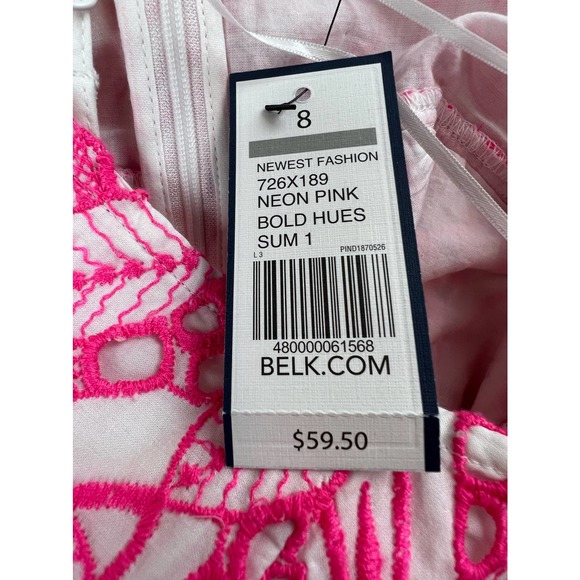 Crown & Ivy Top - New Women’s | Color: Pink/White | Size: 8 - Picture 5 of 5